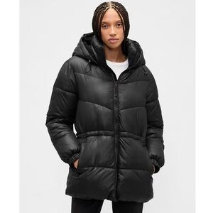 GAP Women's Classic Black Puffer Coat